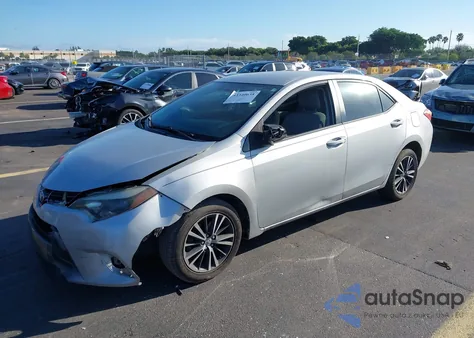 2016 Toyota Corolla Le Plus из США, поврежденный, VIN 2T1BURHE8GC703122